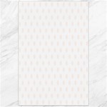 Polka Dots - Seashell on White Canvas 24  x 36 