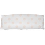 Polka Dots - Seashell on White Body Pillow Case Dakimakura (Two Sides)