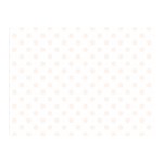 Polka Dots - Seashell on White Double Sided Flano Blanket (Mini)