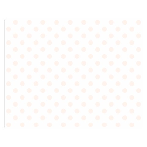 Polka Dots 60 x50  Blanket Front
