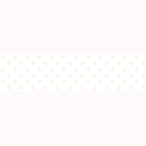 Polka Dots 32 x8.5  Bar Mat