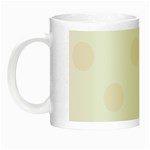 Polka Dots - Seashell on White Night Luminous Mug