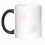 Polka Dots - Seashell on White Morph Mug