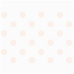 Polka Dots - Seashell on White 5  x 7  Photo Cards