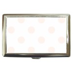 Polka Dots - Seashell on White Cigarette Money Case