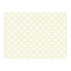 Polka Dots 35 x27  Blanket Back