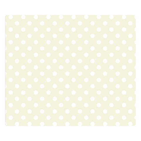 Polka Dots 50 x40  Blanket Front