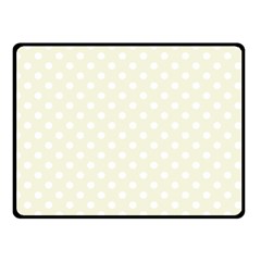 Polka Dots 45 x34  Blanket Back