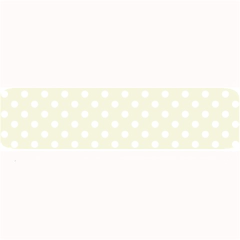 Polka Dots 32 x8.5  Bar Mat
