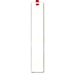 Polka Dots - White on Beige Large Book Mark