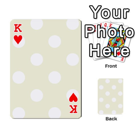 King Polka Dots Front - HeartK