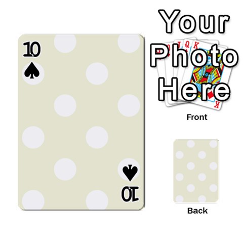 Polka Dots Front - Spade10