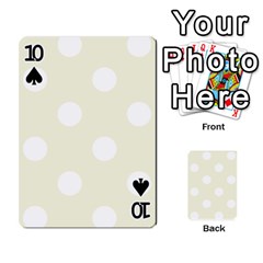 Polka Dots Front - Spade10