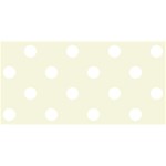 Polka Dots - White on Beige YOU ARE INVITED 3D Greeting Card (8x4)