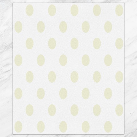 Polka Dots 8.15 x9.66  Canvas - 1
