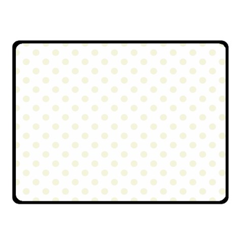 Polka Dots 45 x34  Blanket Back