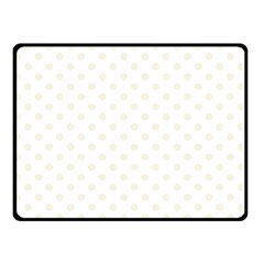 Polka Dots 45 x34  Blanket Back