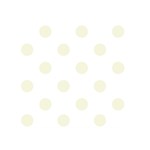 Polka Dots - Beige on White Greeting Card 5  x 7 