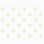 Polka Dots - Beige on White 5  x 7  Photo Cards