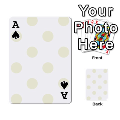 Ace Polka Dots Front - SpadeA