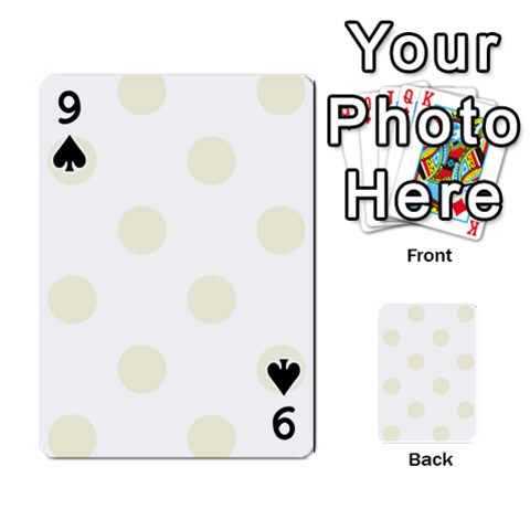 Polka Dots Front - Spade9