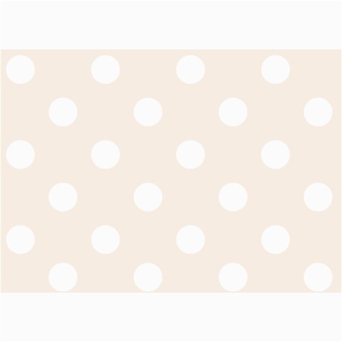 Polka Dots 7 x5  Photo Card - 1