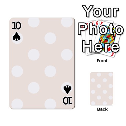 Polka Dots Front - Spade10