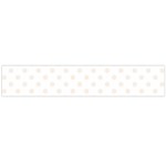Polka Dots - Linen on White Flano Scarf (Large)