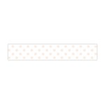 Polka Dots - Linen on White Flano Scarf (Mini)