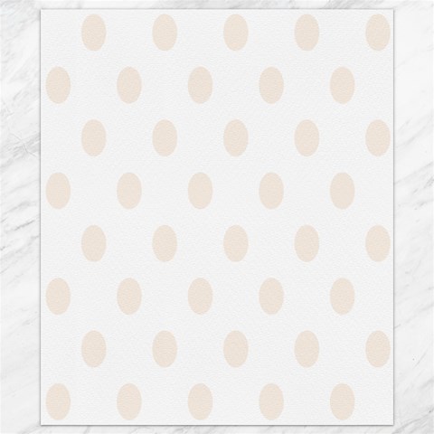 Polka Dots 8.15 x9.66  Canvas - 1