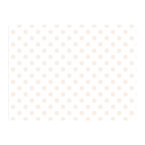 Polka Dots 35 x27  Blanket Front
