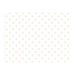 Polka Dots 35 x27  Blanket Back