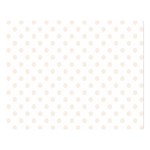 Polka Dots - Linen on White Double Sided Flano Blanket (Large)