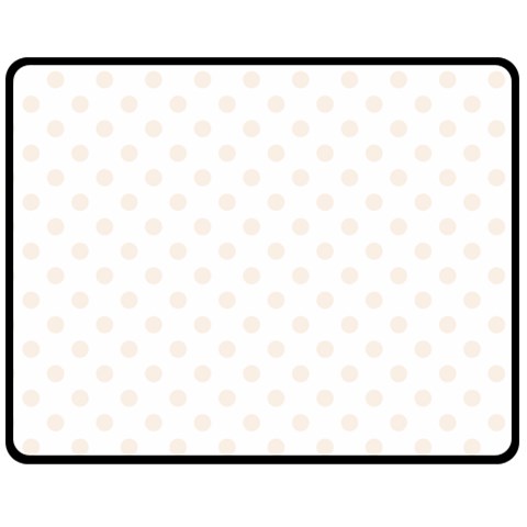 Polka Dots 60 x50  Blanket Front
