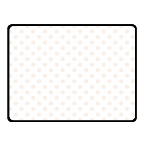 Polka Dots 45 x34  Blanket Front