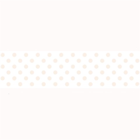 Polka Dots 32 x8.5  Bar Mat