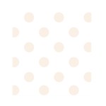 Polka Dots - Linen on White Greeting Card 4.5  x 6 