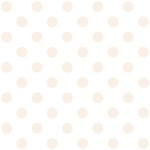 Polka Dots - Linen on White ScrapBook Page 12  x 12 
