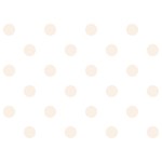 Polka Dots - Linen on White Birthday Cake 3D Greeting Card (7x5)