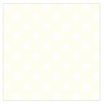 Polka Dots - White on Ivory Large Satin Scarf (Square)