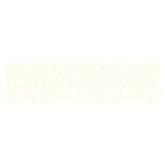 Polka Dots - White on Ivory Satin Scarf (Oblong)