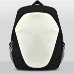Polka Dots - White on Ivory Backpack Bag