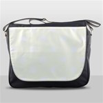 Polka Dots - White on Ivory Messenger Bag