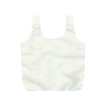 Polka Dots - White on Ivory Full Print Recycle Bag (S)