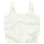 Polka Dots - White on Ivory Full Print Recycle Bag (XL)