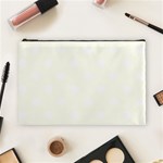 Polka Dots - White on Ivory Cosmetic Bag (L)