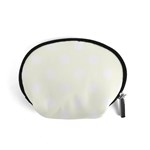 Polka Dots - White on Ivory Accessory Pouch (Small)