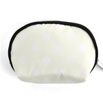 Polka Dots - White on Ivory Accessory Pouch (Medium)