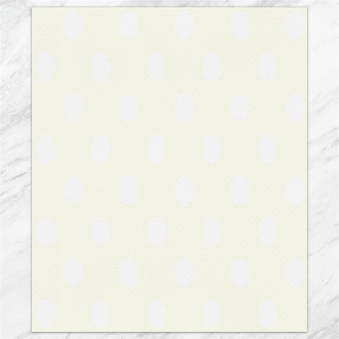 Polka Dots 8.15 x9.66  Canvas - 1