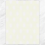 Polka Dots - White on Ivory Canvas 12  x 16 